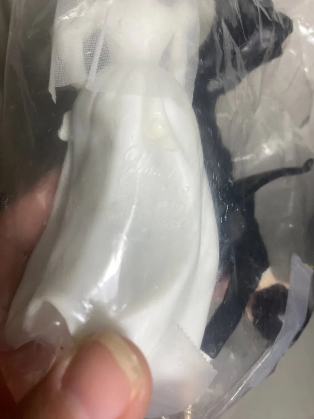 Vintage Wilton Wedding Cake Topper Bride & Groom Figurines 1992 Replacement Part
